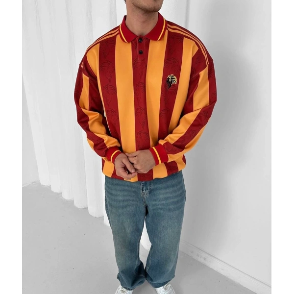 Taraftar Şardonlu Unisex Sweatshirt Galatasaray