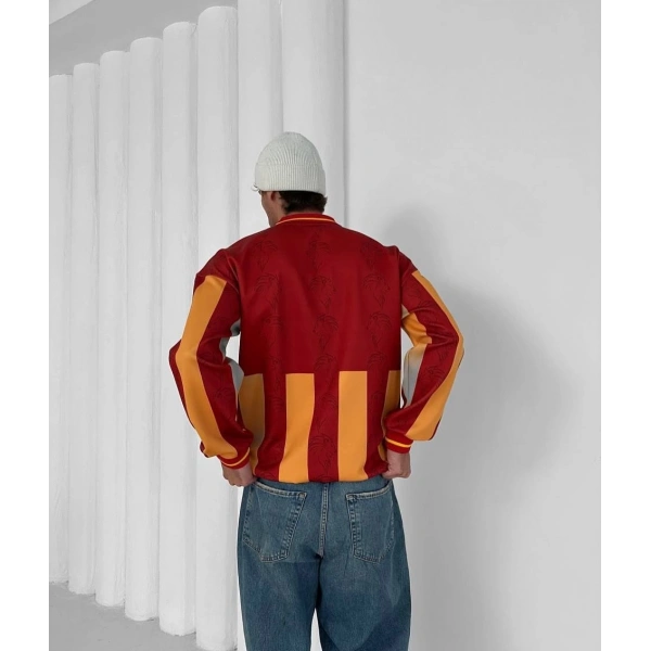 Taraftar Şardonlu Unisex Sweatshirt Galatasaray