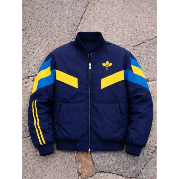 TARAFTAR Unisex Bomber Ceket Lacivert