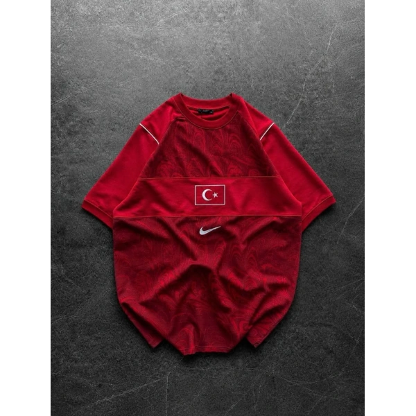 TR Logolu Tshirt Kırmızı