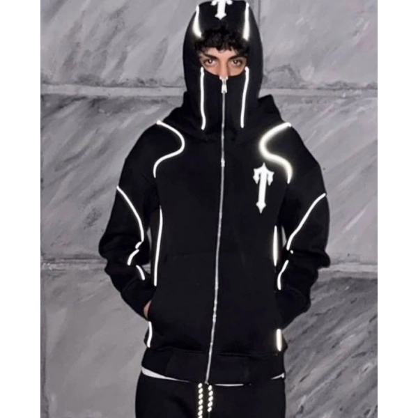 Traps Unisex Eşofman Takımı Siyah