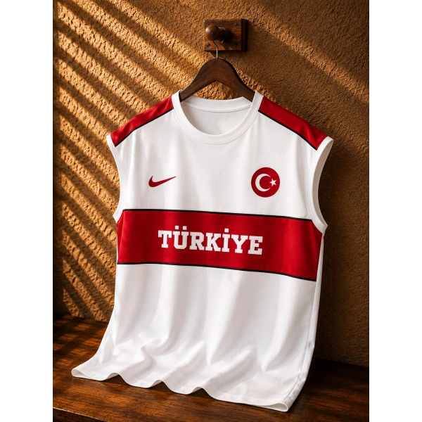 Türkiye Oversize Sıfır Kol Beyaz