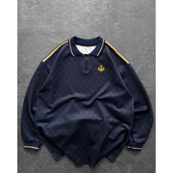 Yeni Sezon Polo Yaka Taraftar Sweatshirt