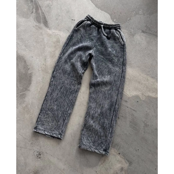 Yıkamalı Baggy Unisex Eşofman