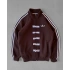 3 iplik Şardonlu Add Unisex Hırka - Kahverengi