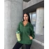 Basic Unisex Hırka - Yeşil