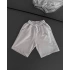 Basic Unisex Oversize Şort - Gri