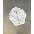 Mevsimlik Kalın Unisex Paraşüt Ceket - Beyaz