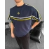 Taraftar Unisex Oversize Tshirt -FB/Lacivert