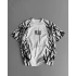 WAR Unisex Oversize Tshirt - Beyaz