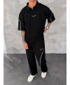 İkili Unisex Eşofman Takım Siyah