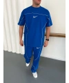 Oversize Baggy Eşofman Takım Mavi