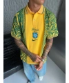 Brazil Polo Yaka Tshirtt