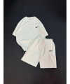 Nike Unisex Oversize Şortlu Takım - Beyaz