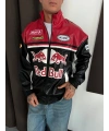Red Unisex Deri Ceket