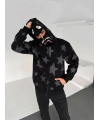 Star Kar Maske Unisex Şardonlu Hırka