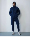 Tech Şardonlu Unisex Eşofman Takımı Lacivert