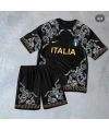 Yeni Sezon İtaly Unisex Şortlu Takım - Siyah