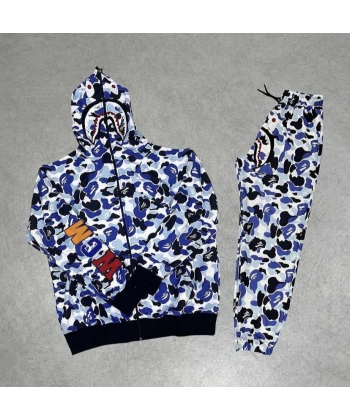 Bape Unisex Eşofman Takım - Beyaz
