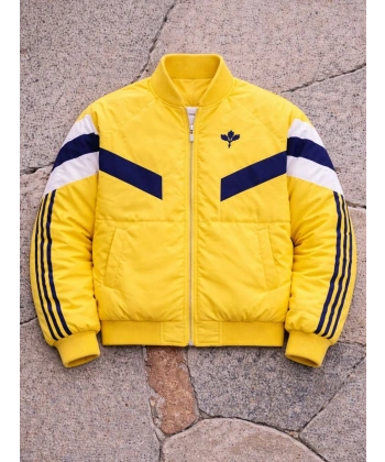 Taraftar Unisex Bomber Ceket Sarı