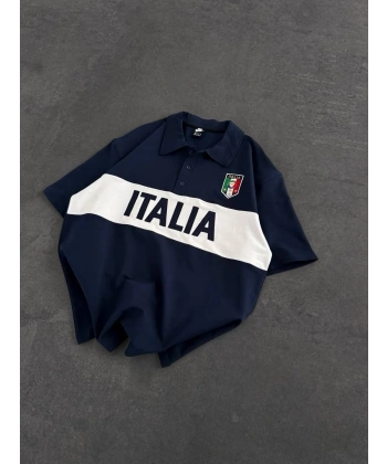 İTL Polo Yaka Tshirt Lacivert