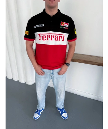 FRR Polo Yaka Tshirt Kırmızı