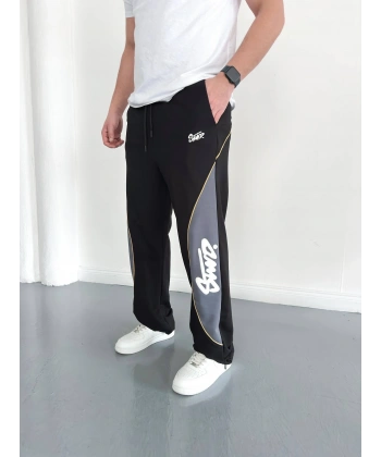 Bol Paça Swd Baggy Eşofman Siyah