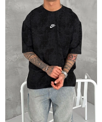 Basic Oversize Nk Tshirt Siyah