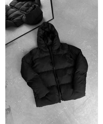 Basic Puffer Unisex Şişme Mont