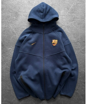 Bc Cepli Tech Şardonlu Unisex Hırka Lacivert