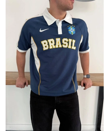 BRZ Polo Yaka Unisex Tshirt Lacivert