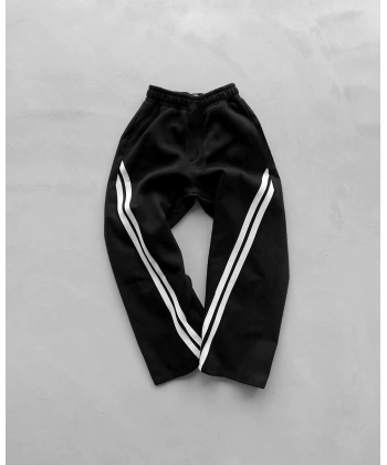 Çapraz Desen Baggy Unisex Eşofman