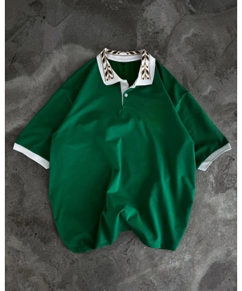 Casa Polo Yakasa Tshirt - Yeşil