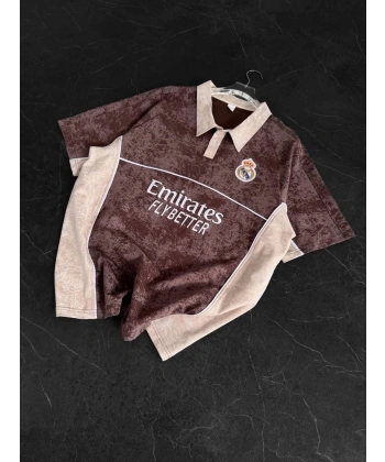 Emr Polo Yaka Tshirt Kahverengi