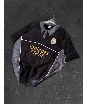 Emr Polo Yaka Tshirt Siyah