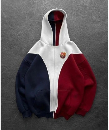 FCB Kar Maske Şardonlu Unisex Hırka