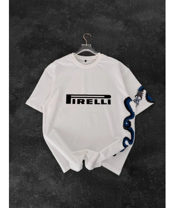 Firel Oversize Tshirt Beyaz