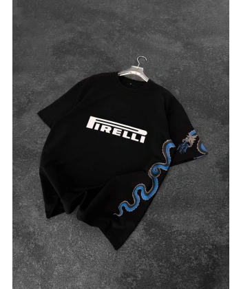 Firel Oversize Tshirt Siyah