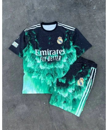 Fly Unisex Şortlu Takım - Yeşil