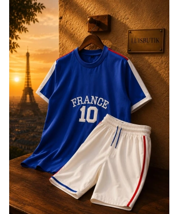France Oversize Şortlu Takım