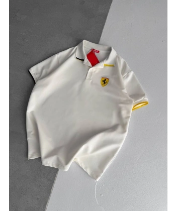 FRR Polo Yaka Tshirt Beyaz