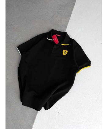 FRR Polo Yaka Tshirt Siyah