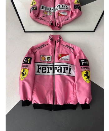 FRR Unisex Bomber Ceket Pembe