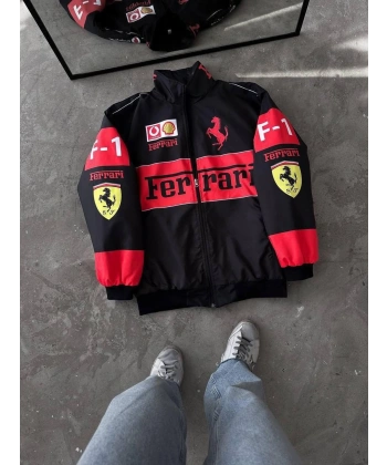 FRR Unisex Bomber Ceket Siyah