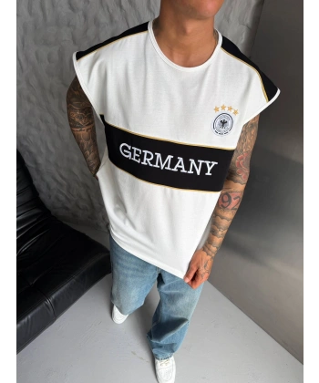 Germany Sıfır Kol Tshirt