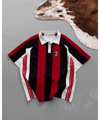 Has MLN Polo Yaka Unisex Oversize Tshirt