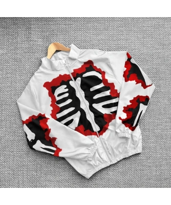 İskelet Detay Unisex Paraşüt Ceket