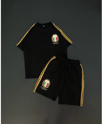 İTL şortlu takım Siyah