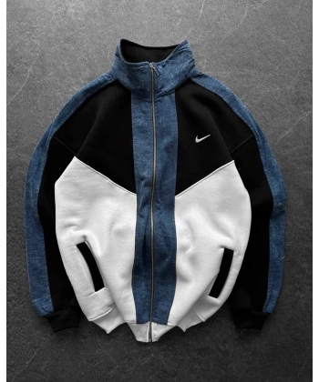 Kot Detay Oversize Ceket - Siyah