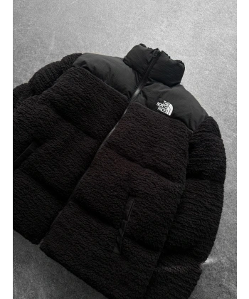 Kuzu Peluş Nf Mont Siyah